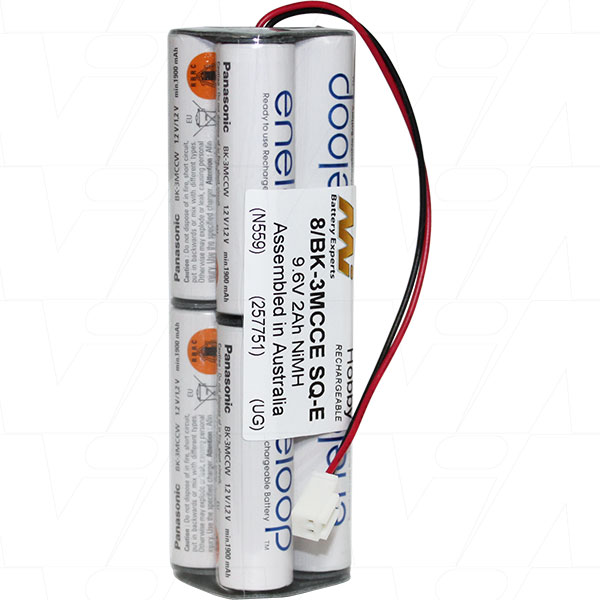 Eneloop 8/BK-3MCCE SQ-E